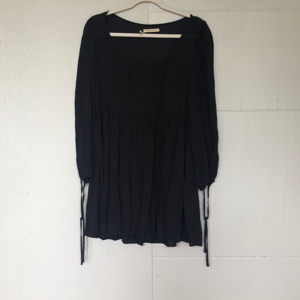 Black flowy dress